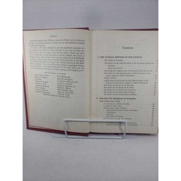 Book of Worship for Church and Home Methodist 1965 RED cover - Picture 12 of 15